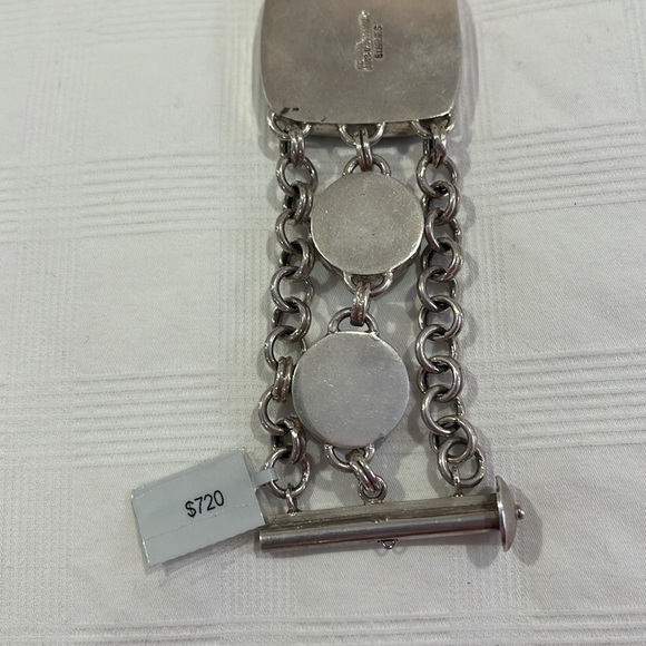 Echo of the Dreamer Sterling and Stone Bracelet - Picture 9 of 11